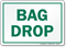 Bag Drop Golf Recreation Sign