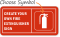 Custom FIRE EXTINGUISHER Sign