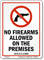Pennsylvania Firearms And Weapons Law Sign