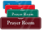 Prayer Room Sign